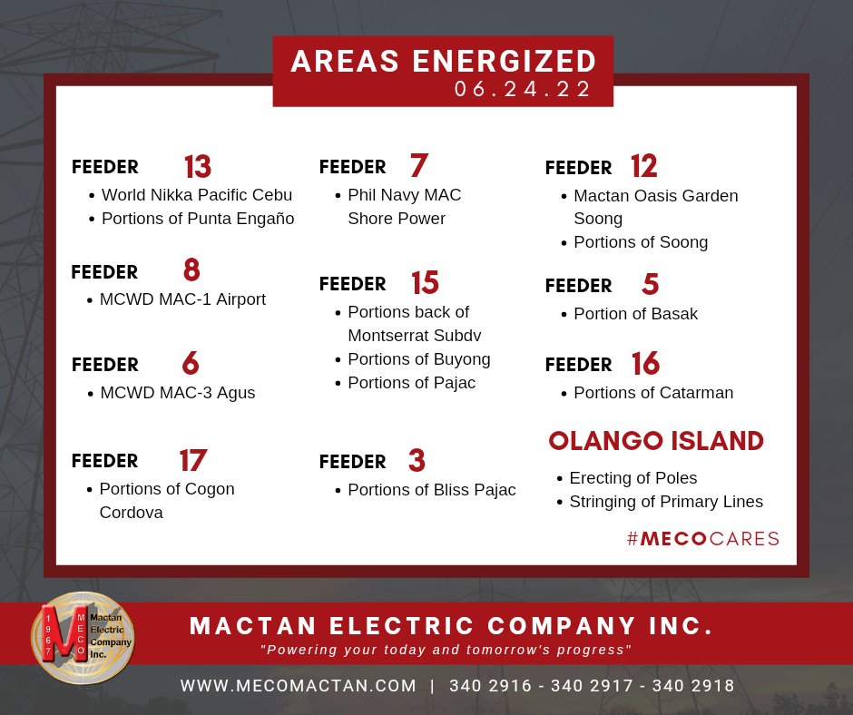 Mactan Electric Company tweet media