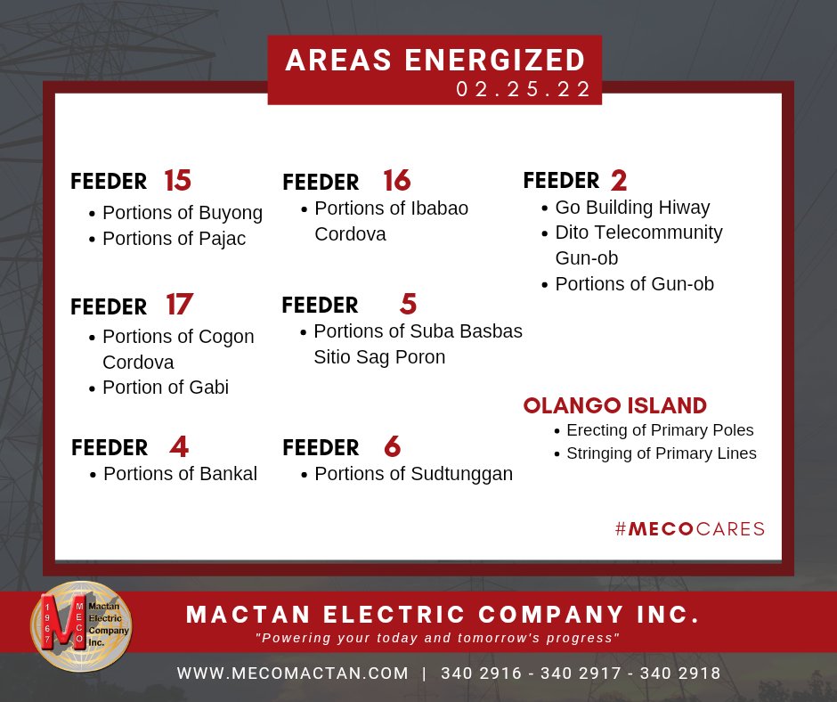 Mactan Electric Company tweet media