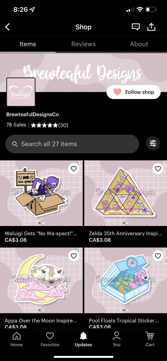 TheOnlyDecipher's tweet photo. Check out my wife’s store on Etsy. After she had our daughter she has done her best to get back into the swing of things. #etsy #help #cute #store #design #love https://t.co/dlLI0qGPeh