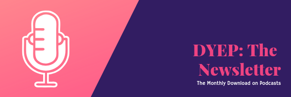 Check out our newsletter for all the pod news you might be missing! DYEP February Newsletter: New Year, New Us - mailchi.mp/e6c1137ad8de/w…