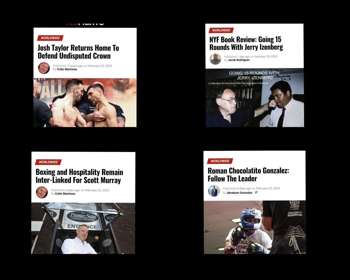 abeG718's tweet photo. It's been a busy week with news releases but in case you missed this #fourpack of original stories, visit https://t.co/eioLrbWwPt and catch up. #TaylorCatterall #FridayFeeling #GonzalezMartinez https://t.co/j3aGIkKKul