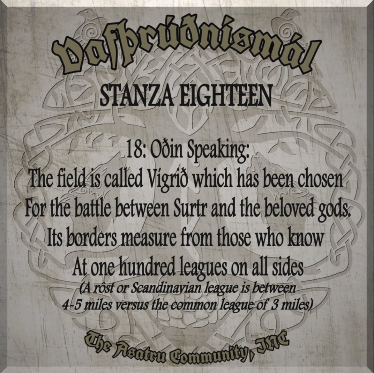 The Asatru Community tweet media