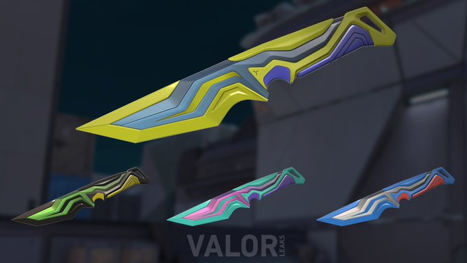 lukelfisch's tweet photo. ☄️New AKT 2 EP 4 Battle Pass Skins⚡️
Sprays and Banners are Fire but sadly no Raze Banner :(
About the knife we just dont Talk its trash af
 
Credits: @ValorLeaks 

#VALORANT #news #battlepass https://t.co/lTEz5ORMeC