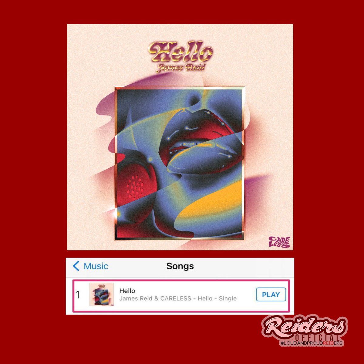 REIDersOfficial's tweet photo. #JamesReidHello topped iTunes PH when it was was released on June 18, 2021, composed by Ben Samama and @tellemjaye under @CARELESS_PH
https://t.co/PYNBSuy2NK
We canโt wait for Hello 2.0 featuring @jaybnow_hr and @OZIforbidden
James Reid x JAY B x รZI #HelloLegendsOnly https://t.co/MUtj0CEPTI