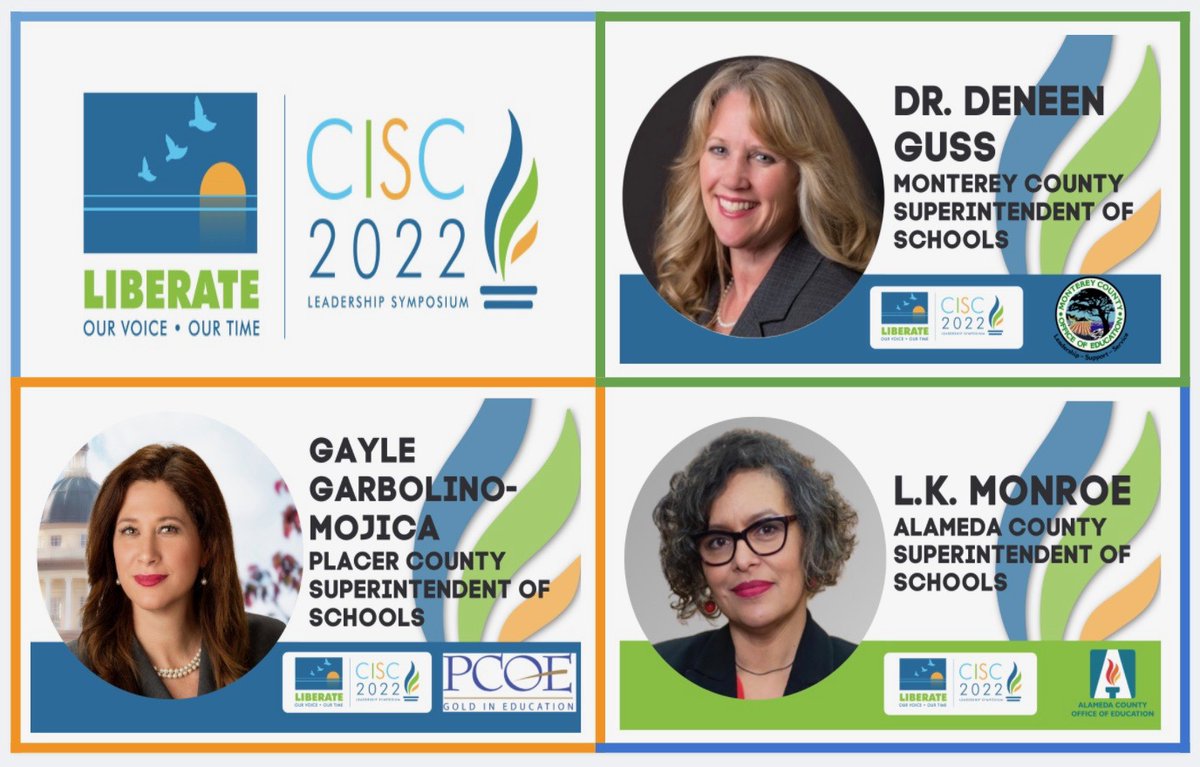 CISCSymposium's tweet image. Special thanks to our @CCSESA Superintendents for joining us and sharing your voice at the 2022 CISC Leadership Symposium! #sheleadsedu 
@MCOE_Now @AlamedaCOE @Placer_COE #CISC2022