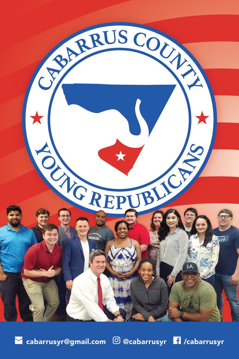 CabarrusYr's tweet photo. Our general meetings are the second Wednesday of each month, 7pm, at the Cabarrus County GOP HQ https://t.co/9Flxcl95eu