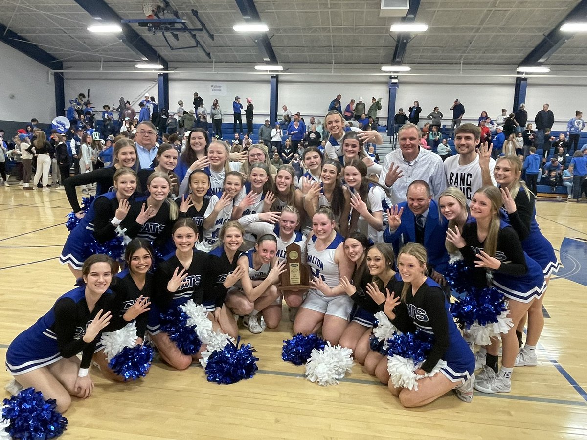 Your Bearcats sweep the 32nd!!! WE ARE WV!!!! 🧹💙🤍🏀🐾