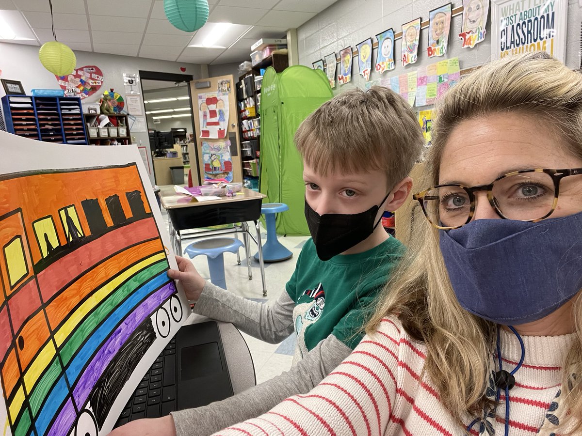 There are those moments when you feel REALLY lucky to be an educator and for me getting 1:1 time to just BE with students is a full five stars! ⭐️⭐️⭐️⭐️⭐️<a href="/Ton_SDE/">Tonawanda Elem</a> <a href="/ElmbrookSchools/">Elmbrook Schools</a>