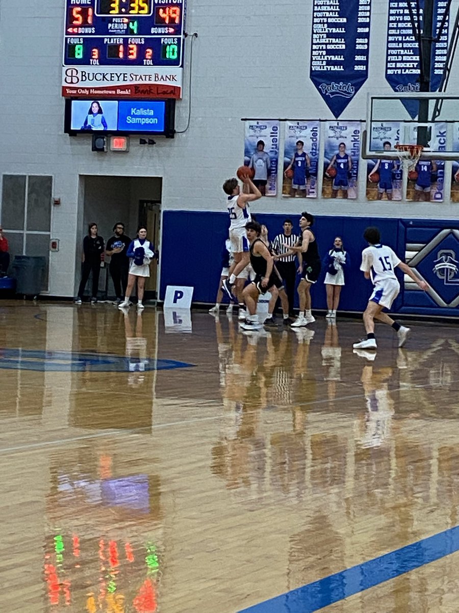 Awesome come from behind WIN by <a href="/olhsboysbball/">Liberty Boys Basketball</a> to beat Coffman 60-56 to advance to the District Semi-Final! Great support from our students &amp; fans!  #GRIT #LIBERTY