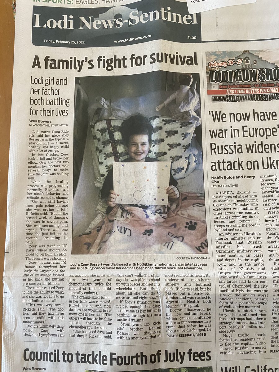 Please donate anything for this family I’m heartbroken for my family. My niece is now stage 4 cancer , My brother her father is in the hospital partially paralyzed due to low sodium 1.00 is all it take #CANCER #zoeystrong #ChildhoodCancer #fuckcancer  #http://tinyurl.com/Bosserts