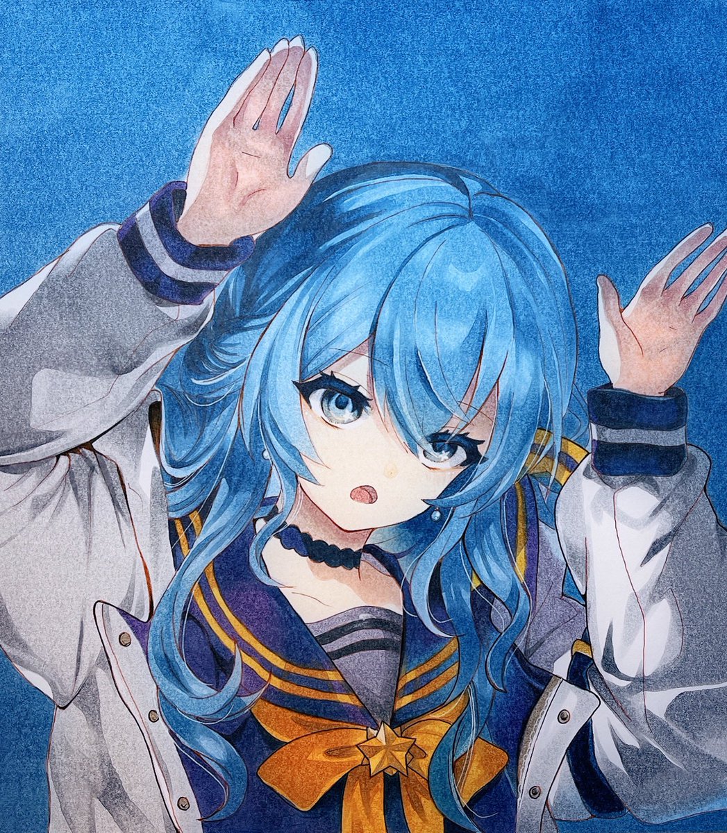 オックスフォードブルー ヴァイスシュヴァルツ ホロライブ #ほしまち