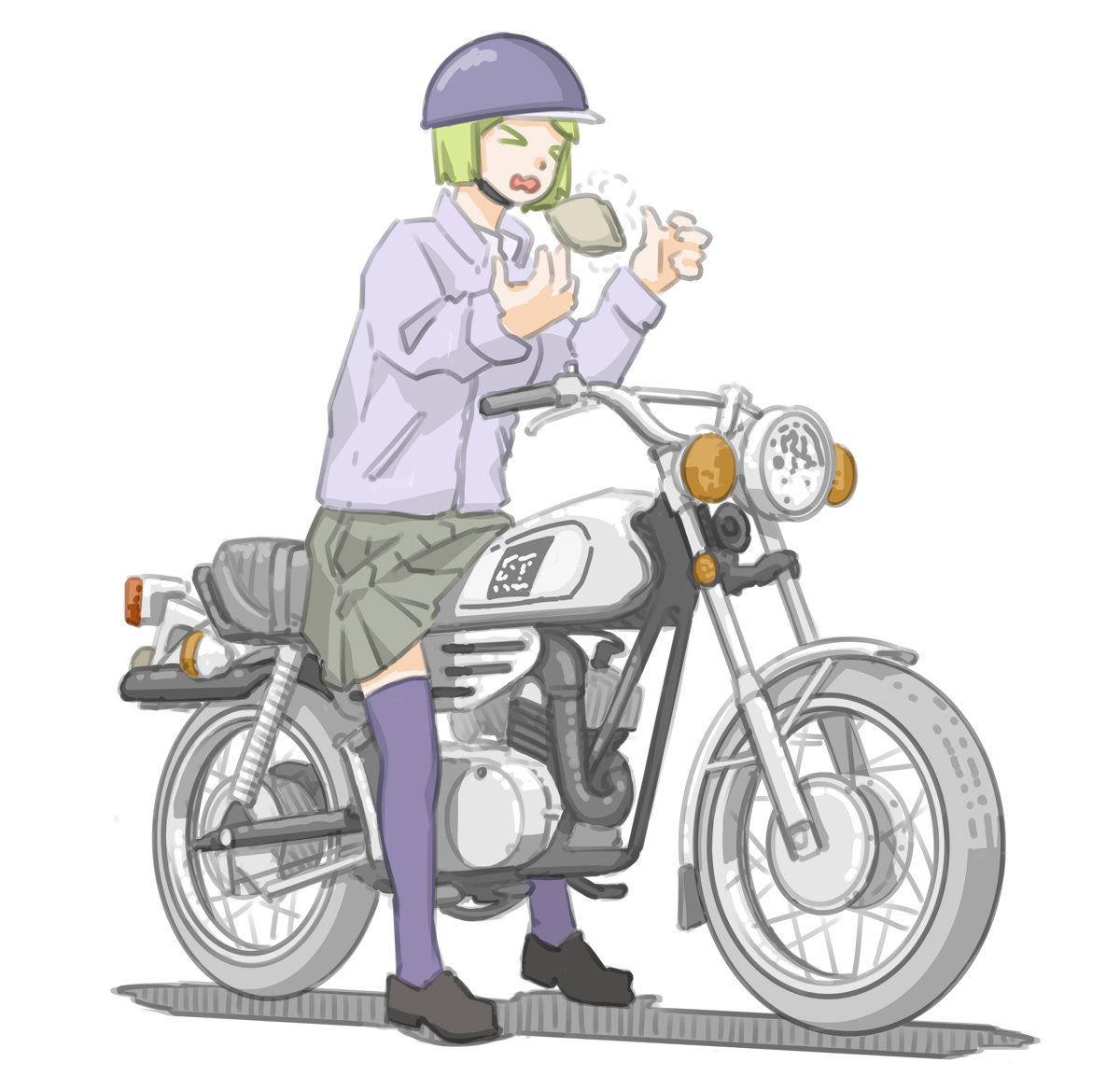 きわみらい 毎日バイク絵更新中 Mirai1521 Twitter