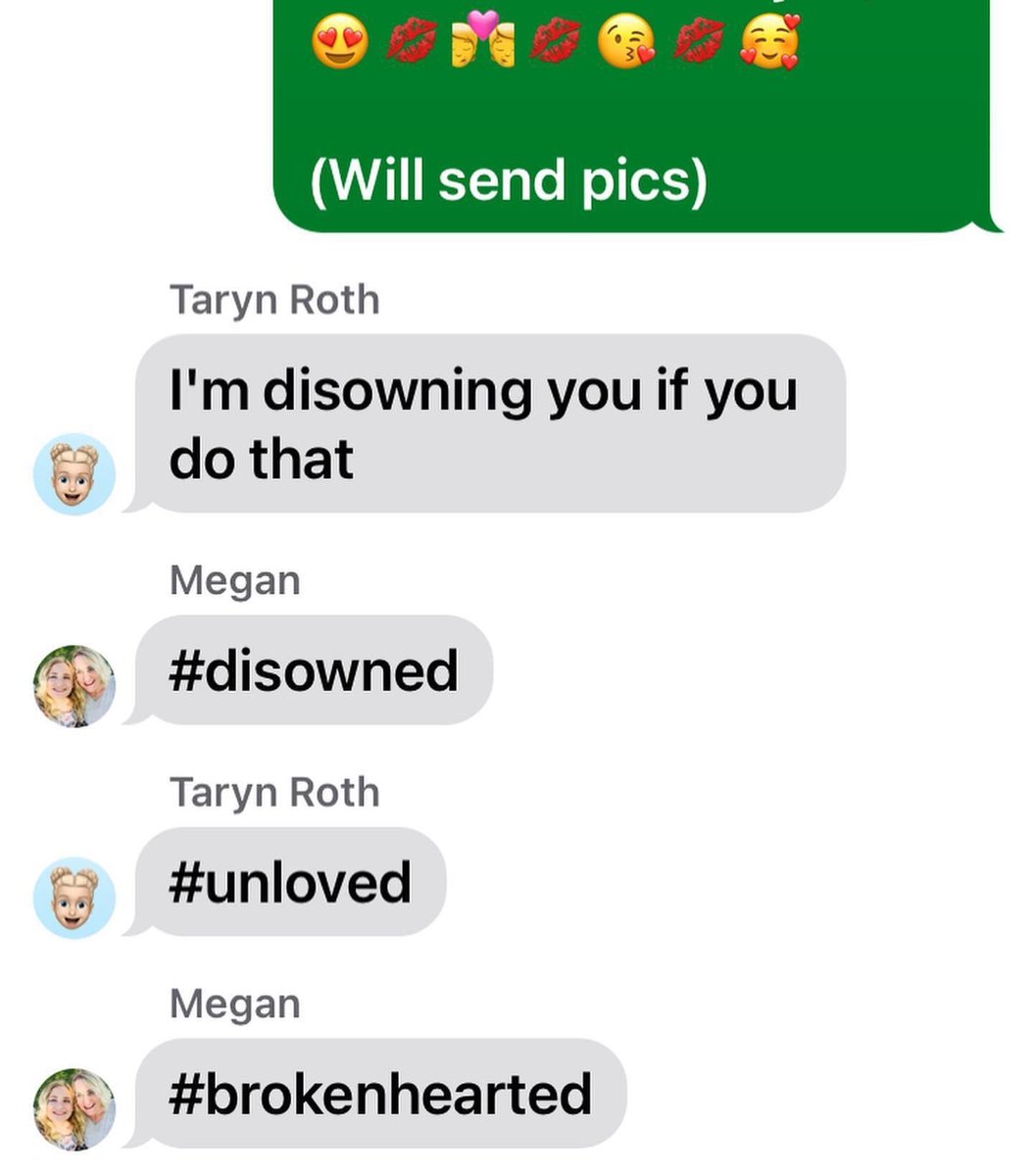 Roth5K's tweet photo. Real. Life. Trigger warning: first world problems. 

Friday night family text thread. Topic’s our next trip to Mexico. We’re killin’ it at parenthood. Also - I just posted about being gentle with each other. 

K Roth NP-C 

#fridaynight #familyfun #winning #patenting https://t.co/kO7donU3Vb