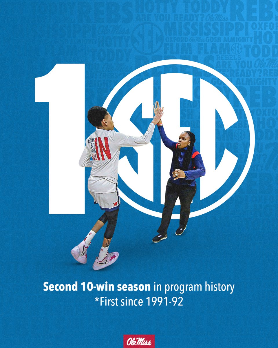 OleMissWBB's tweet image. Wins that just mean more.