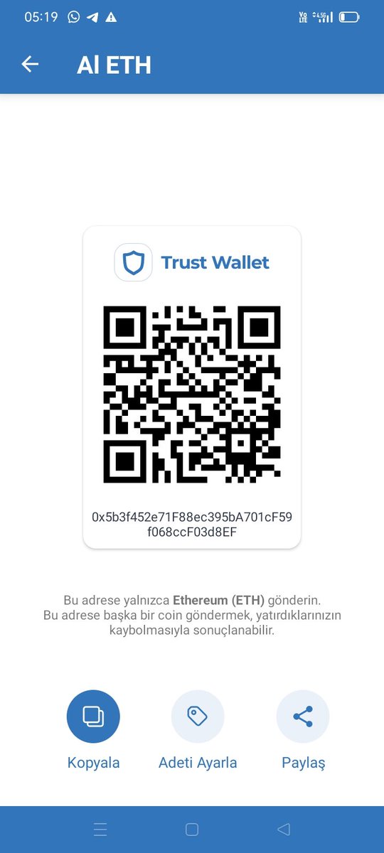 Asay1214's tweet photo. @BTCRicher İt is my adress
0x5b3f452e71F88ec395bA701cF59f068ccF03d8EF https://t.co/2Pn2KhSEtH