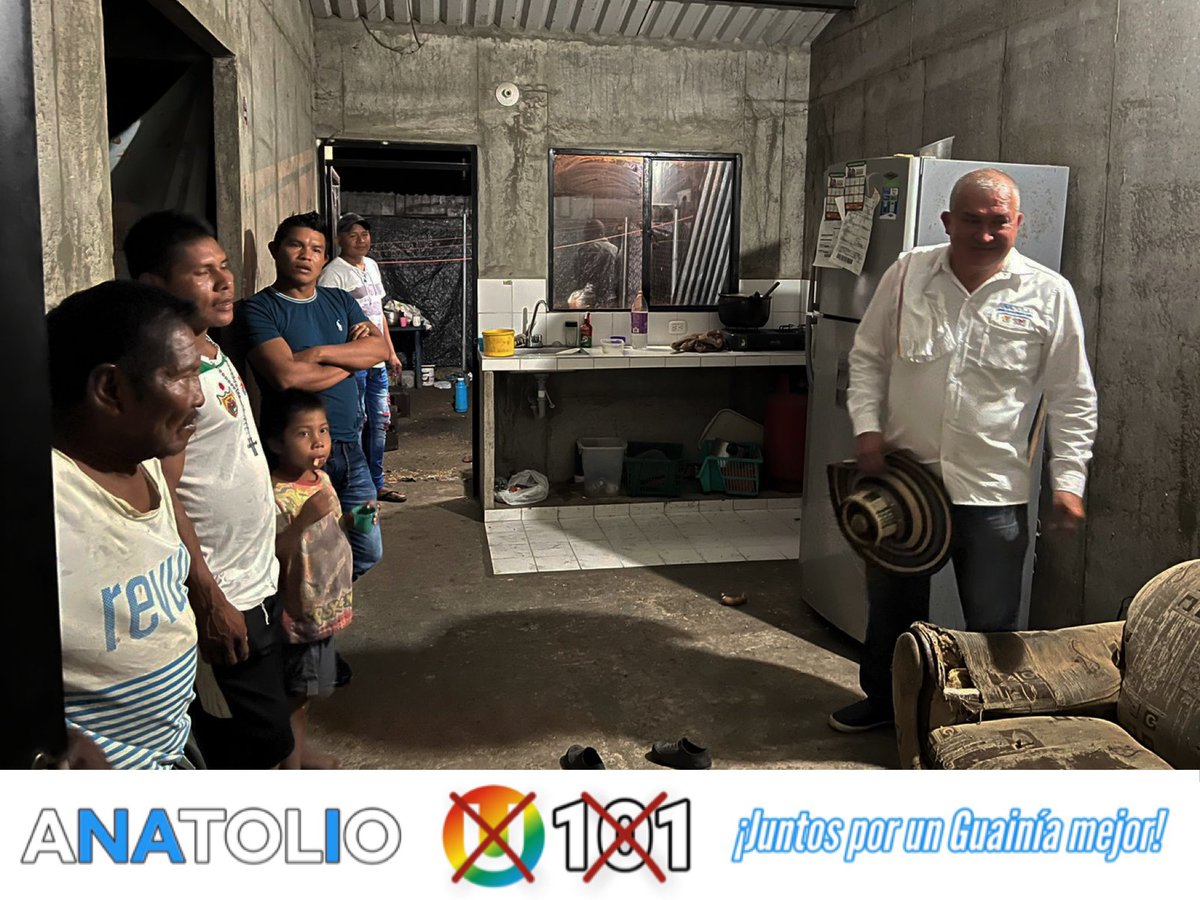 AnatolioL's tweet photo. #Guainía| A esta hora en #Inírida conversando con la gente, juntos podemos lograrlo. #JuntosPorUnGuainíaMejor
#YoVotoU101 @partidodelaucol https://t.co/Q20SRTzFbq