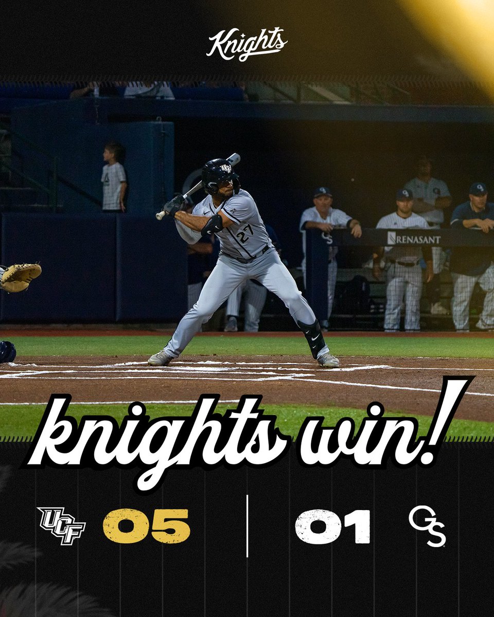 UCF_Baseball's tweet photo. 𝙎𝙤𝙪𝙩𝙝𝙚𝙧𝙣 𝙃𝙤𝙨𝙥𝙞𝙩𝙖𝙡𝙞𝙩𝙮.

#ChargeOn⚔️ https://t.co/sj113QIzGE