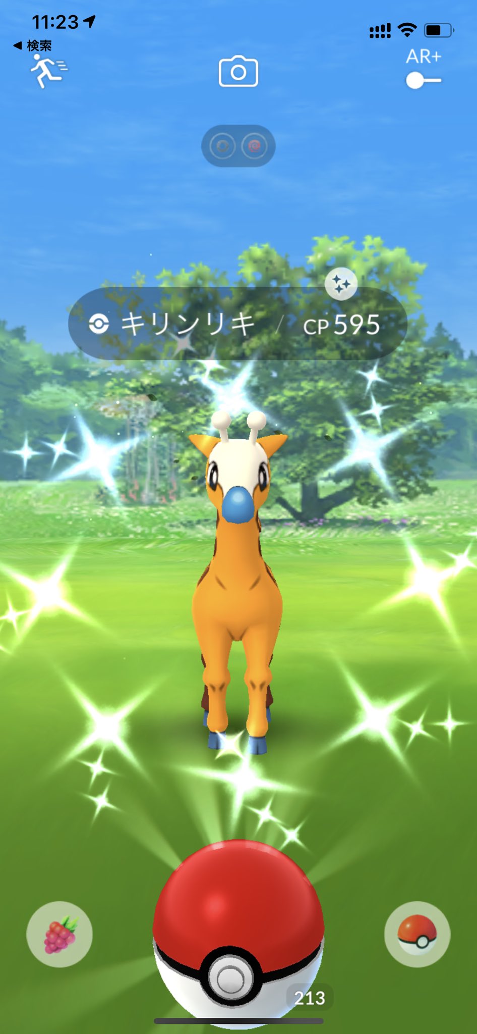 ポップ Pokemon Top Breeder With Y よっしゃ キリンリキ色違い初ゲット ポケモンgo ジョウトツアー T Co Mfxb5jaosa Twitter