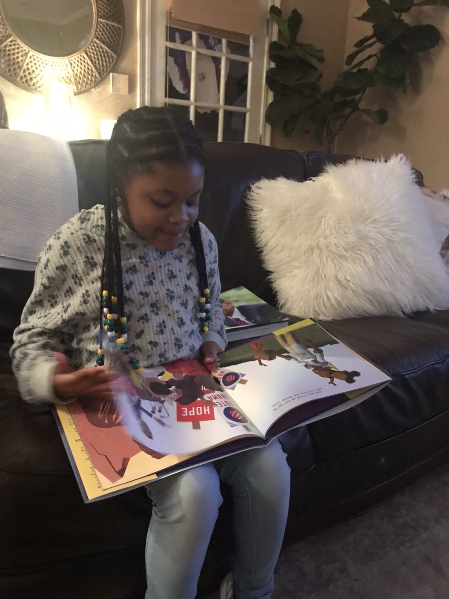 ApothecaryIn's tweet photo. Celebrating Black History month with my granddaughter, Laila,reading a book by Bakari Sellers “Who are your people”. Adele Morris, domestic worker. Jesse Dupart, first black accountant,Shell Oil Co.Dr Patrice Dupart, VP ApothecaryinChief at New York Presbyterian 
@Bakari_Sellers https://t.co/fqU850aBIR