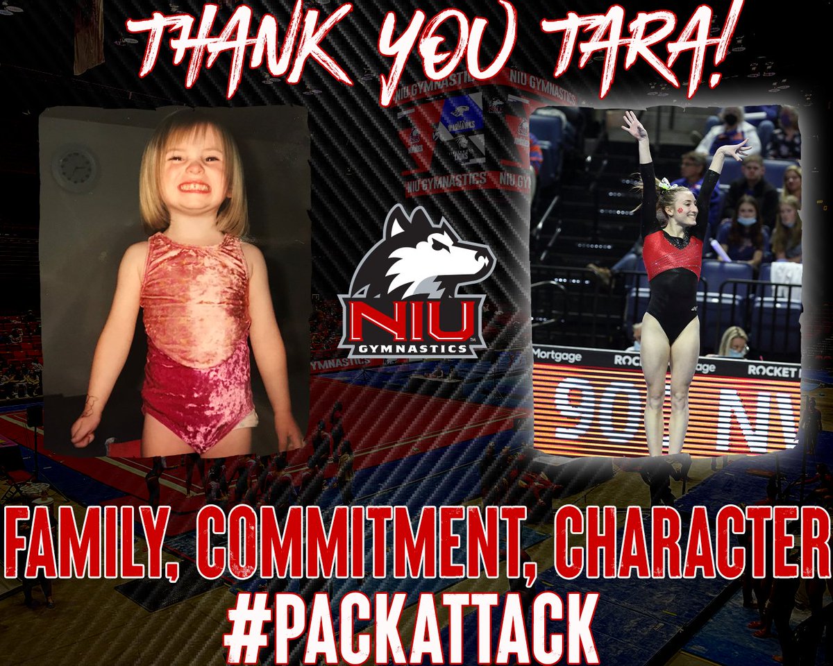 Last but not least Thank you <a href="/tarakofmehl/">tara</a>! a two-time captain who has been a regular in the line up since a freshman &amp; was the 2021 MAC vault Championship as well! We appreciate everything you've done for this program!

#PackAttack