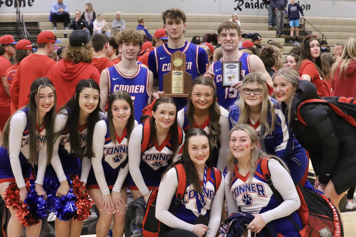 betsyO03's tweet photo. Congrats to our 3-PEAT Conner Cougar District Champions!!!! Congrats to our District All-Tournament Team @Landenham01 @Ayden__Lohr @AlexCastrucci And our MVP Landon Hamilton!! @ConnerHoops @ConnerATC @ConnerHigh @chsprincipal90 @ConnerCSection @chsboosters1 https://t.co/2wxeublZpV
