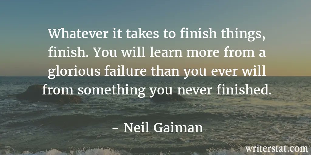 WrtrStat's tweet photo. Every story that you write helps you learn the kind of writer you can be. -Wrtr #amwriting #amediting You learn the most from editing your work each time. It's worth it to finish it. https://t.co/TyX0EarULy