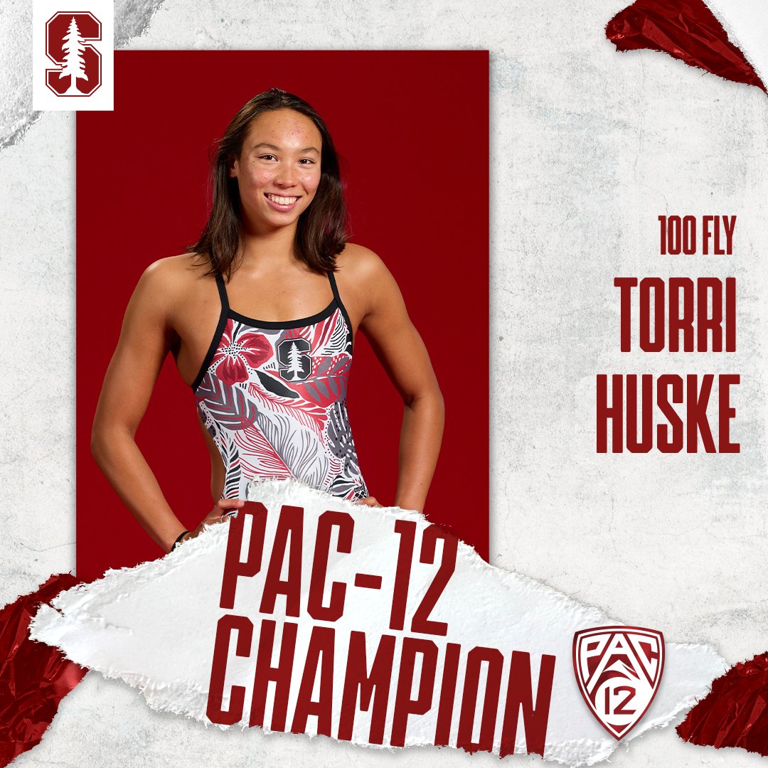 stanfordwswim's tweet photo. Huske wins the 100 fly for her second individual title of #Pac12Swim!

Her time of 4⃣9⃣.4⃣3⃣ is the fastest time in the nation and 0.09 seconds off the meet record!

She is the first Cardinal swimmer to break 50 seconds in the event!

#GoStanford https://t.co/39TtG7BhBX