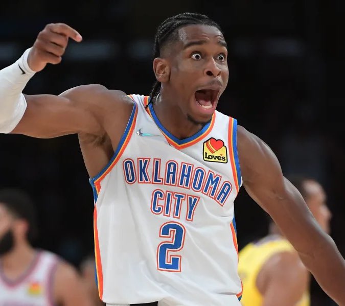 TheHoopCentral's tweet image. Shai Gilgeous-Alexander tonight:

36 Points
8 Rebounds
5 Assists 
3 Steals
2 Blocks
54% FG