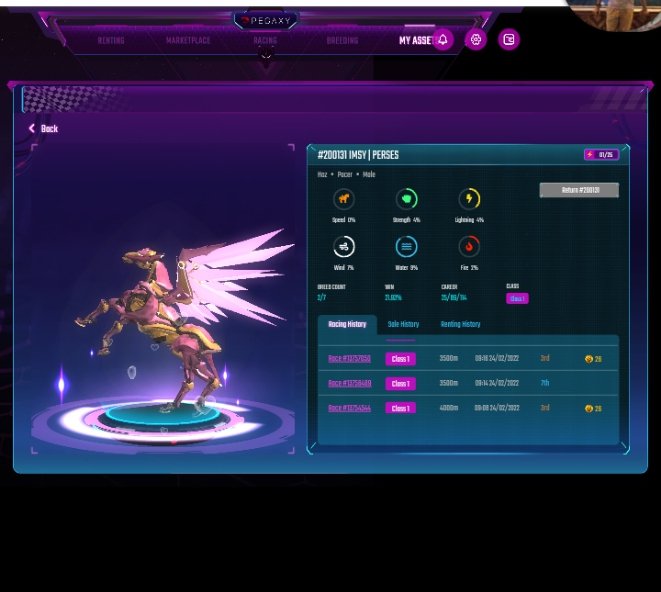 Jeane_Marie15's tweet photo. Hello guys check this out! Got my rental pega from @ImmortalSynG and I got stuck by it's beauty😍 I guess this pega has a velantine effect on it. Eeyy only in Immortal Syndicate Guild. Thank you fam!
#ImmortalSyndicateGuild
#Pegaxy
#GandangLahi
#Yobinatics
#Deylionaires https://t.co/3yv8FITRAn