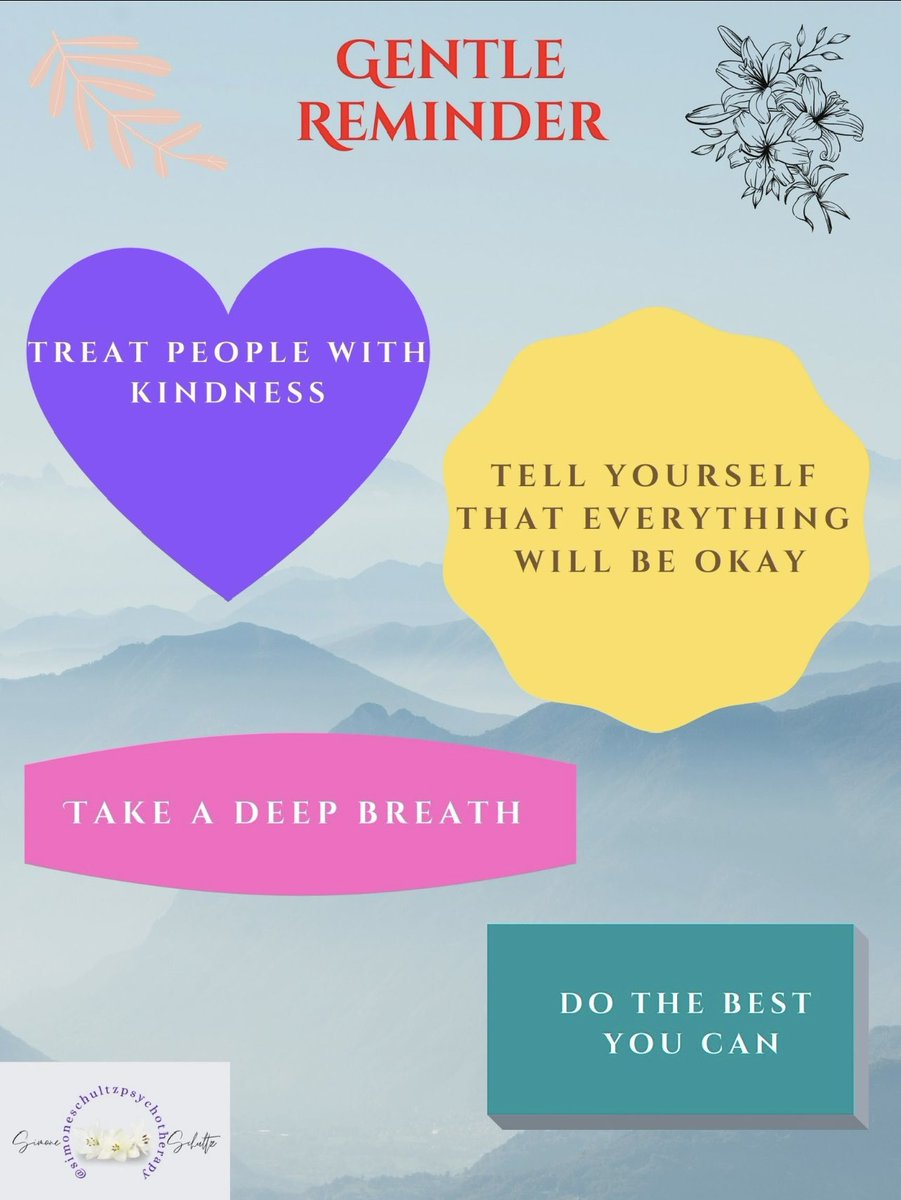 therapAISolve's tweet photo. #kindnessgoesalongway #breathe #mentalhealth #therapy #simoneschultzpsychotherapy https://t.co/v9Eq5fELWD
