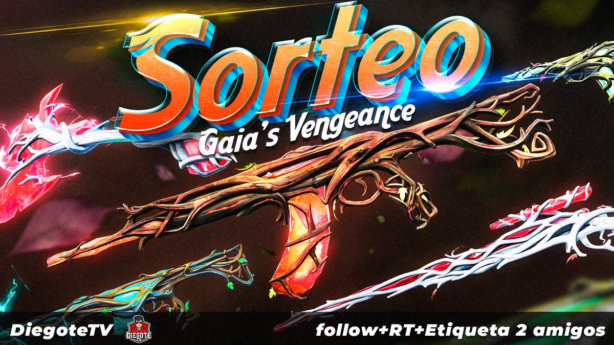 diegotetv's tweet photo. #SORTEO GAIA'S VENGEANCE PACK 🎁

⬇️ REQUISITOS ⬇️

• Seguir a @diegotetv
• Follow en https://t.co/iNmCgsRiGb

• Dar RT y etiquetar 2 amigos 

El ganador se dará el 3 de Marzo en https://t.co/iNmCgsRiGb 📆 #VALORANT https://t.co/GNBHkltzyD