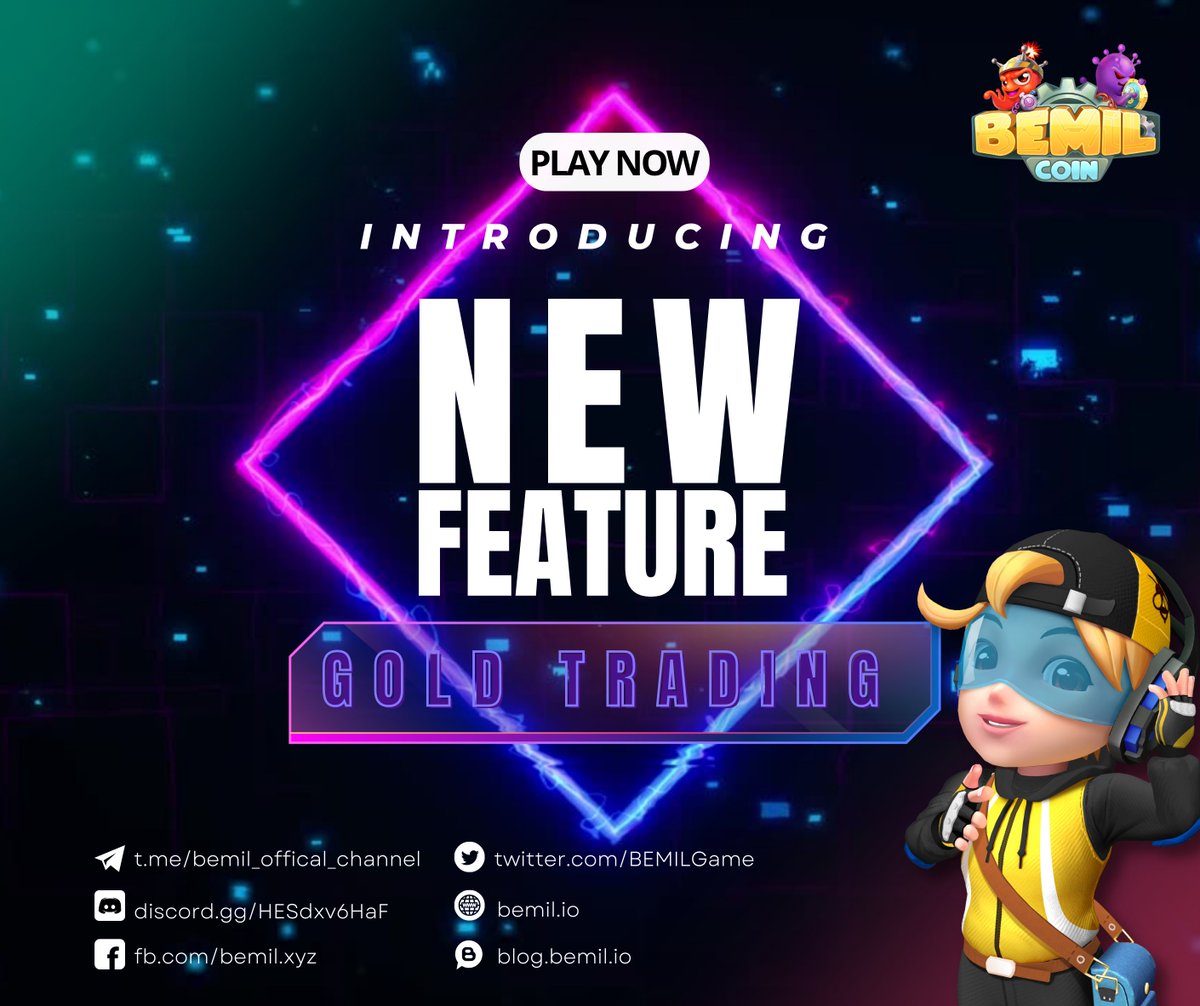 For all Bemilians who used to purchase Gold in Bemil Store, don't forget that unavailable in our lastest update. 

Now you can buy Gold in Bewallet which are sold by other users and of course, you can sell your gold to maximize your profits everyday. 
 
#Bemil #Becoin #BEM