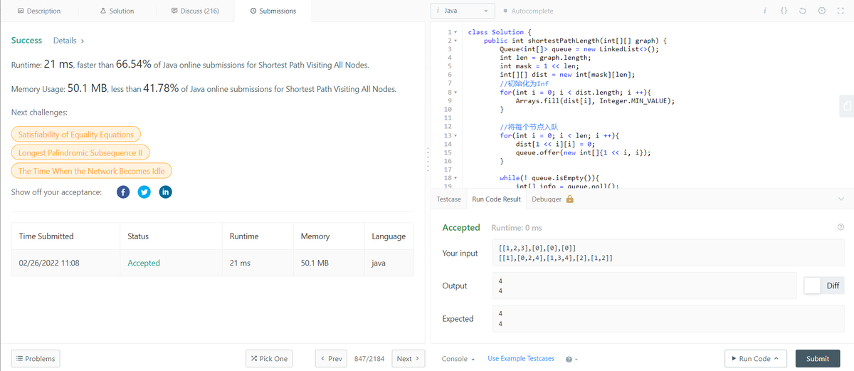 Rakshit2341997's tweet photo. Day 78 of #365daysofcode  with 
@scaler_official
Solved Leetcode Problem.
#scalerdiscord 
#scalerLearning 
#codewithscaler 
#codechallenge
#scaler_official https://t.co/7E07MrX9Km