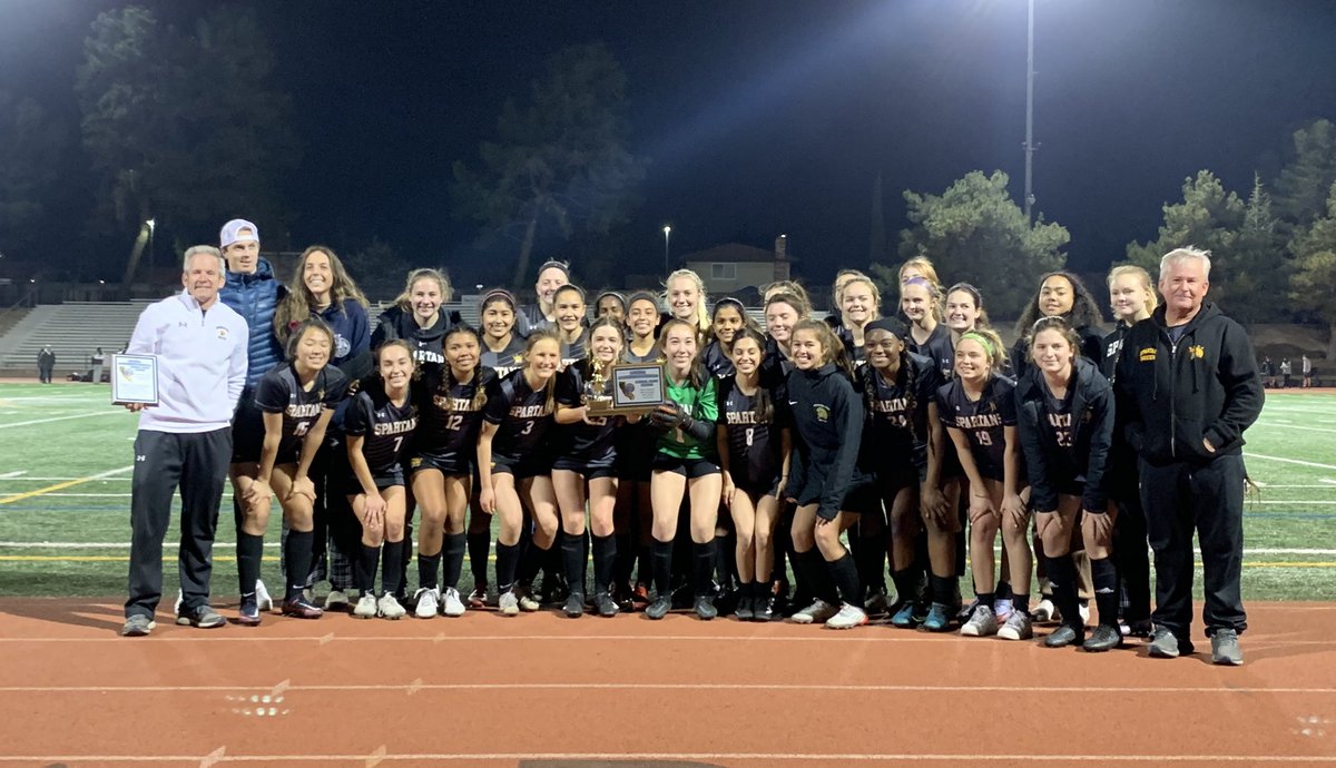 Congratulations to the Mountain View HS girls soccer team on your 3-1 victory over St. Francis to win the CCS Open Division Championship!