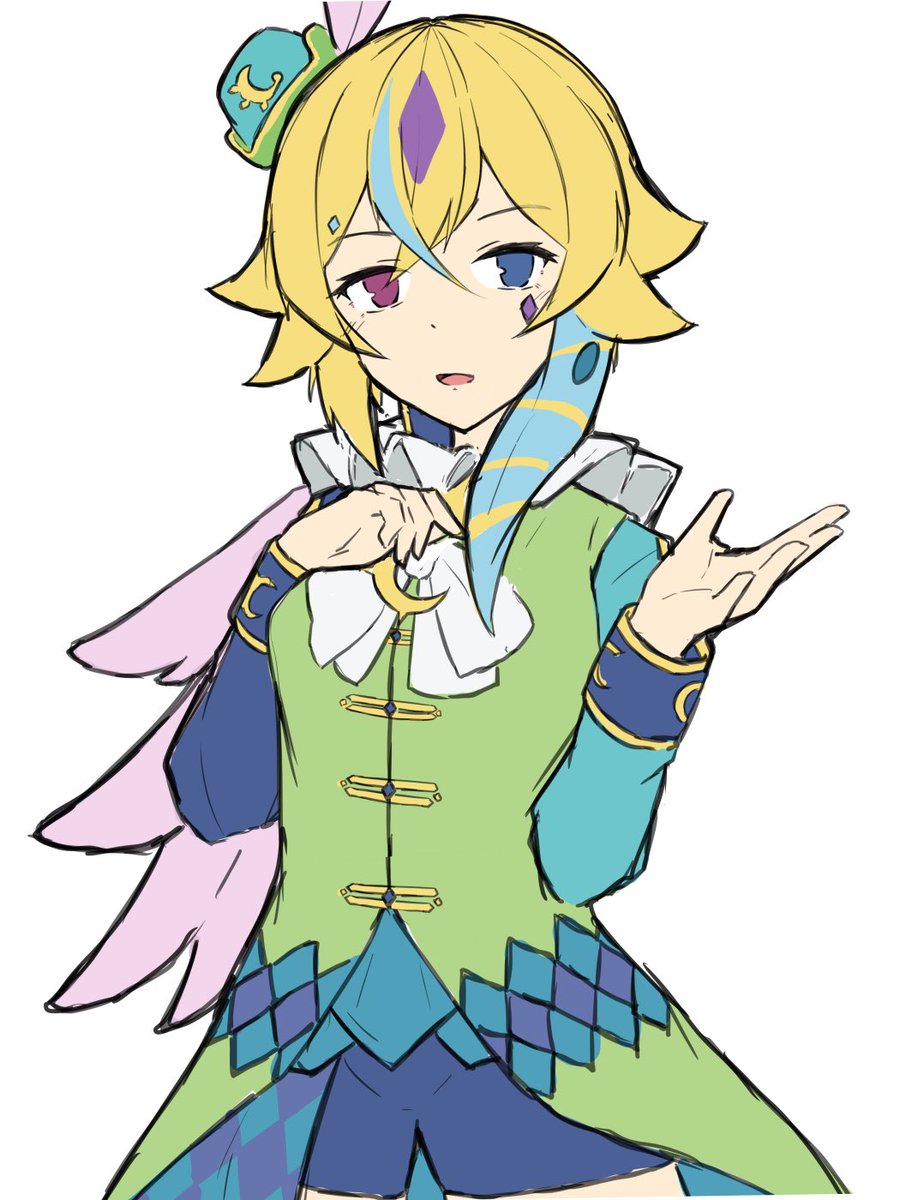 お題箱のcomicaラフ 