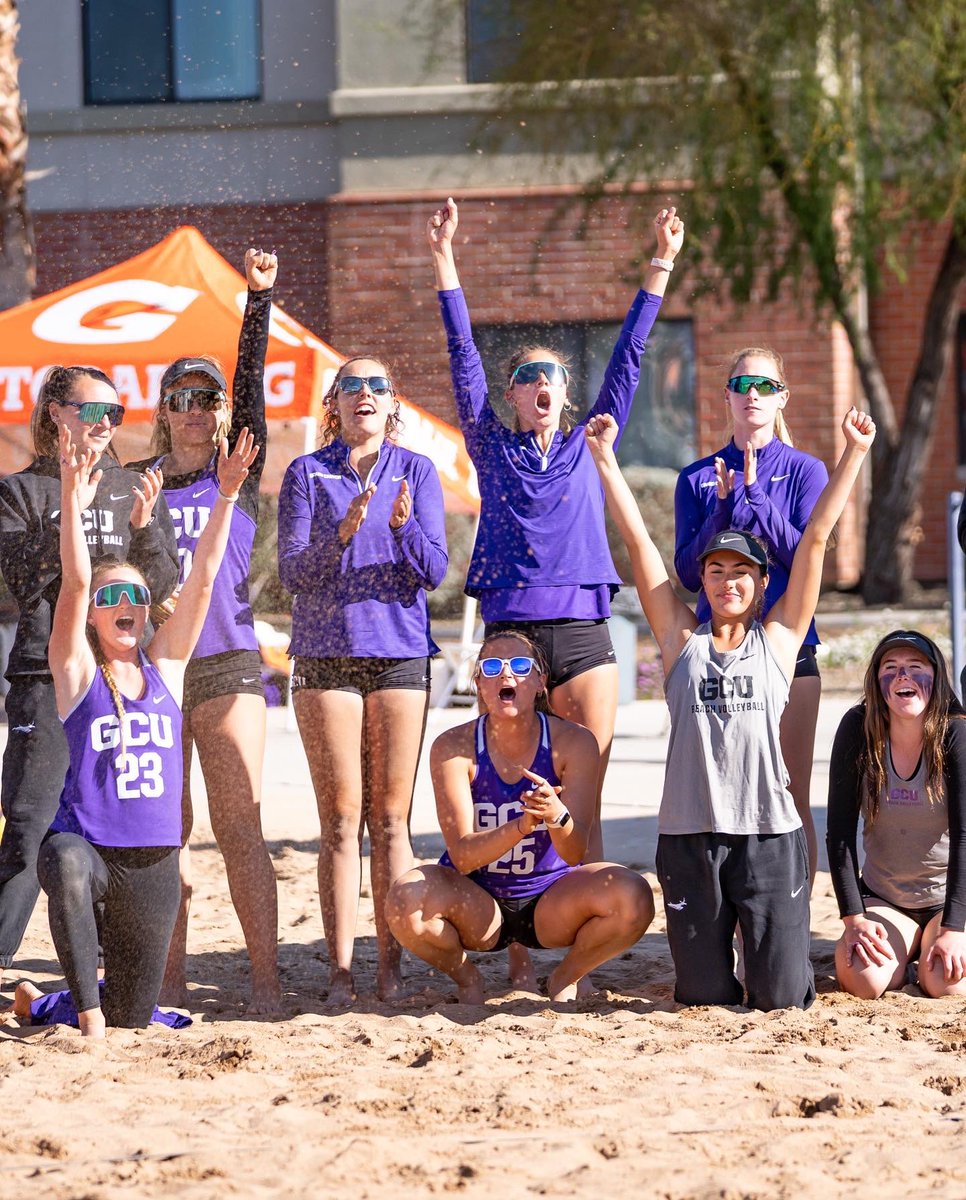 GCU_Beach's tweet photo. It’s great to be back. 😍 #LopesUp https://t.co/Z1bhKeXjDa