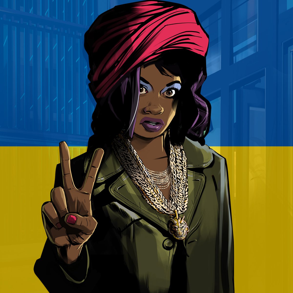 FEARCITYART's tweet photo. #PeaceNotWar #peaceforukraine https://t.co/MuZ8VMGn8V