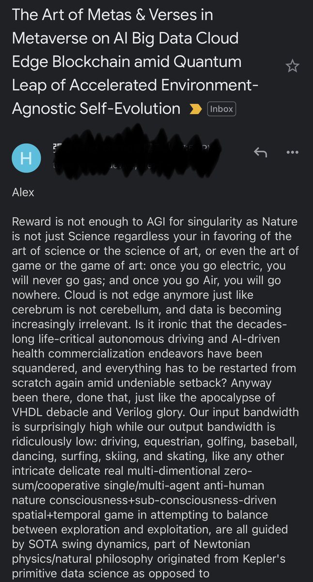 alexdevkar's tweet image. The most poetic spam I’ve ever gotten