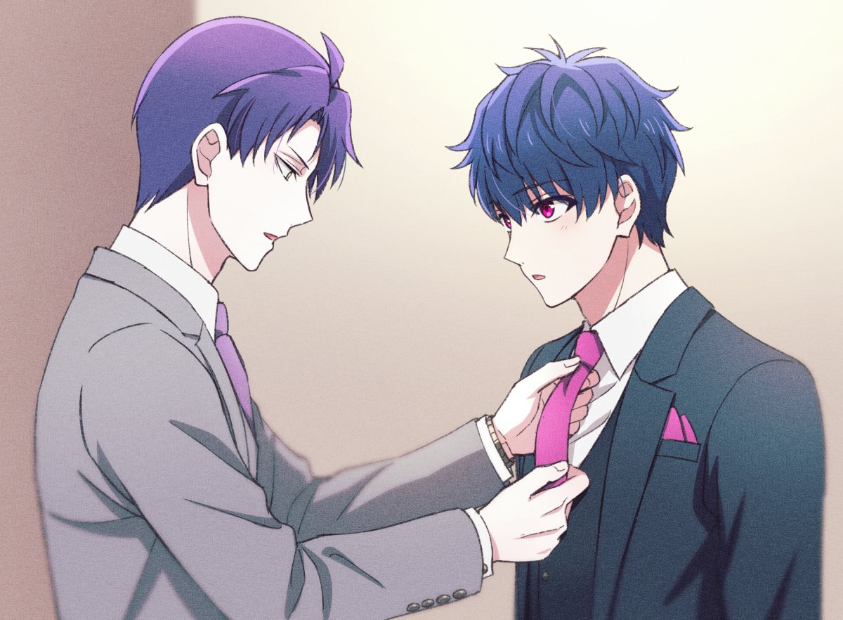 「了さん超いい人!ってなってる頃の新人モモちゃん(了モモ) 」|さな🦊🍇のイラスト