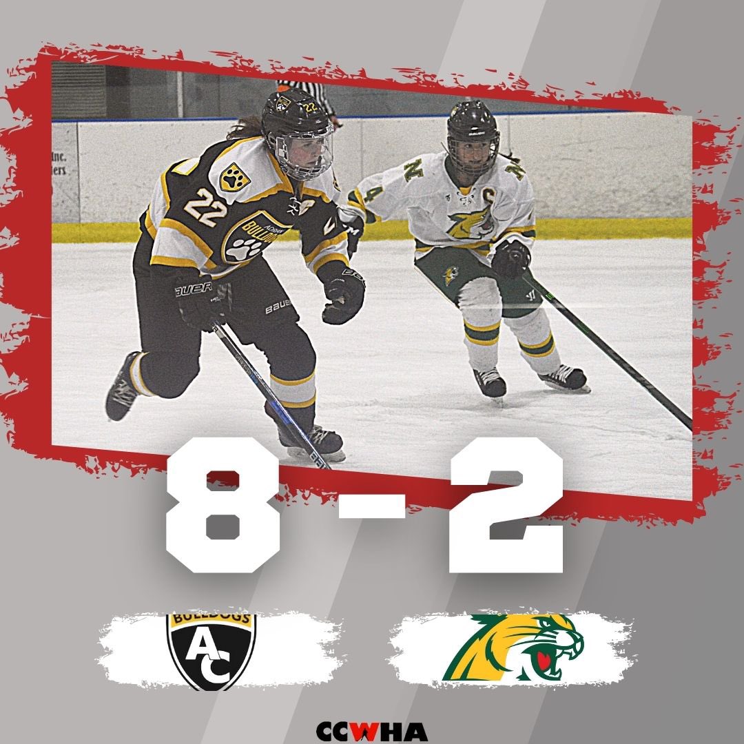 CCWHA_D2's tweet photo. The Bulldogs of @AdrianWD2Hockey pick up their first win of the tournament in our final game of the day! https://t.co/BMNW8viOJZ