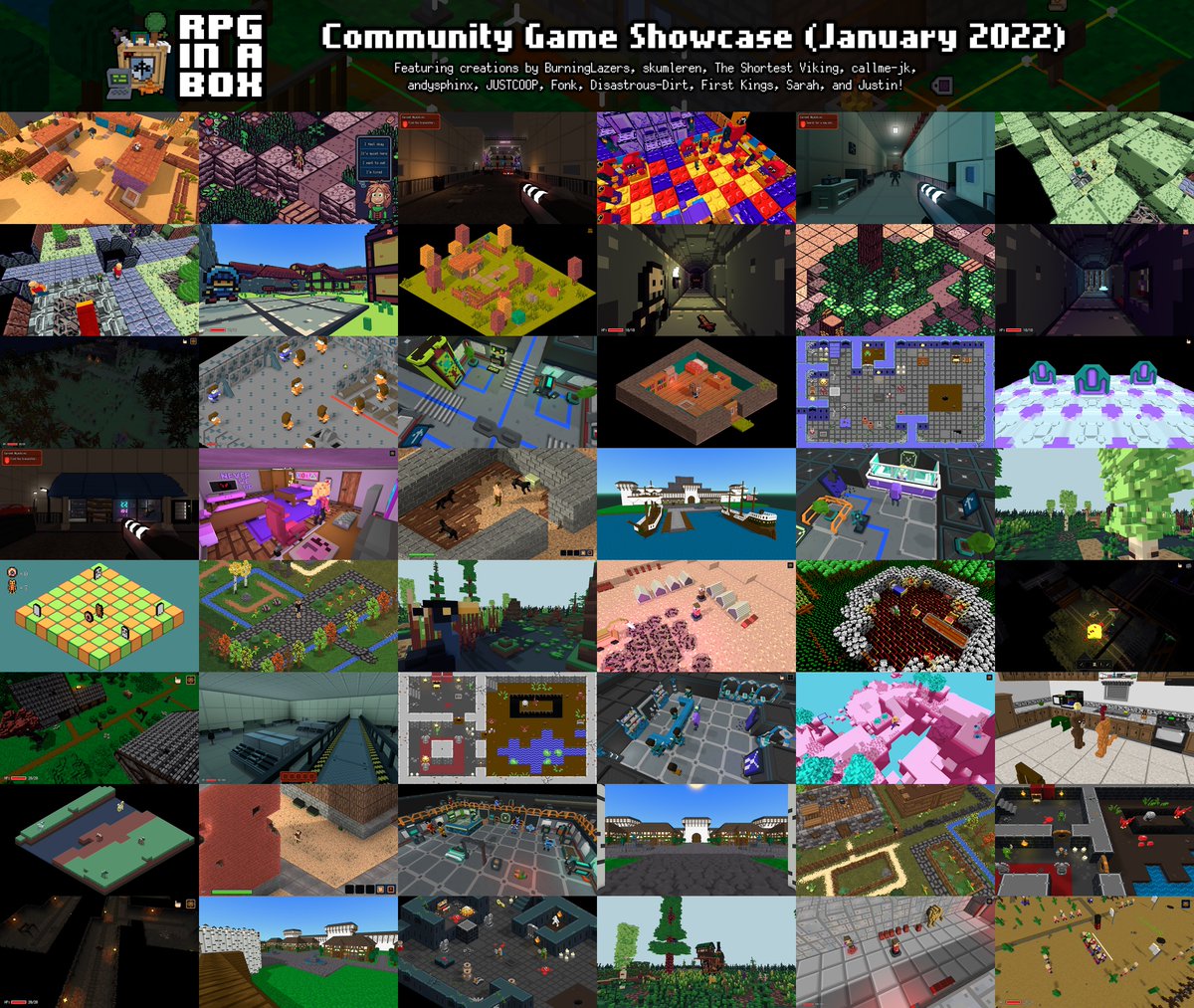 rpginabox's tweet photo. Hi, I'm Justin! I'm a solo developer pursuing my dream of creating a fun, easy-to-learn game engine that anyone can use to bring a story or idea to life, regardless of age or skill level.
❤️🛠️😁🎮❤️
#MeetTheDev #gamedev #indiegames #indiegaming #indiegamedeveloper #indiedeveloper https://t.co/h75uhNZDw5