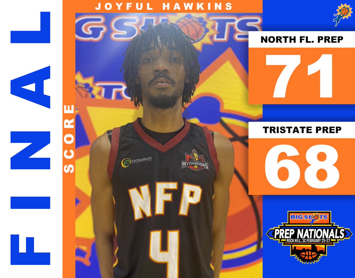 BigShotsGlobal's tweet photo. MVP goes to Joyful Hawkins for North Florida Prep! #BIGSHOTS #PrepNationals https://t.co/XZm86c5Ese