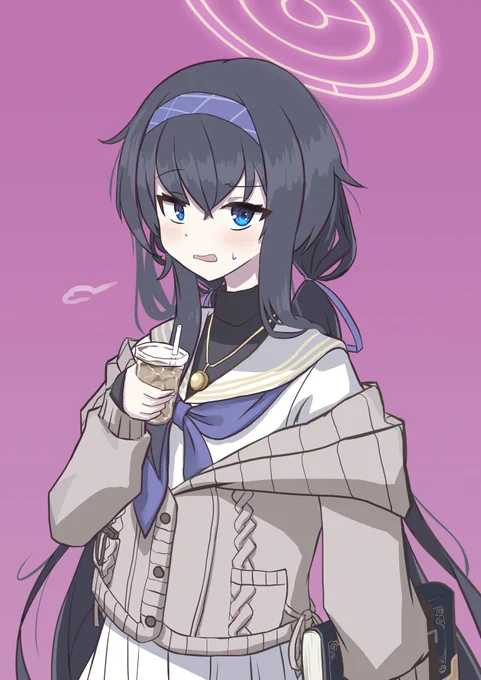 小関ウイ へにょってなってる口すき
#ブルアカ 