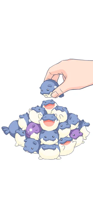 お待たせしました!
壁紙用にリサイズしてきました。
ご自由にお使いください🦭 