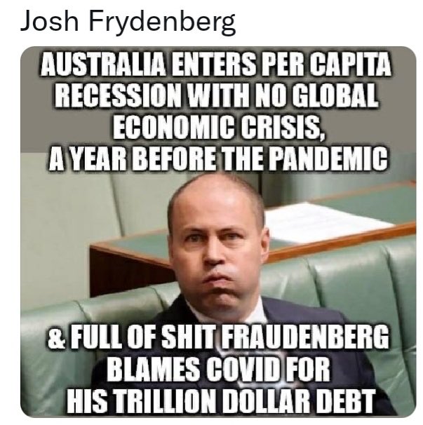 CaraMia200's tweet photo. #Auspol #LibSpill #VoteJoshOut is #Murdoch’s pick, as he’s inexplicably less unpopular than #FuhrerDutts.
Shame he’s another #LNPdud!
Proven failure in Treasury. #JobRorter
This bloke facilitatd looting for #LNProrts!
RT pls. #KooyongCrook #LNPCorruptionParty https://t.co/hTUn6pe5ks