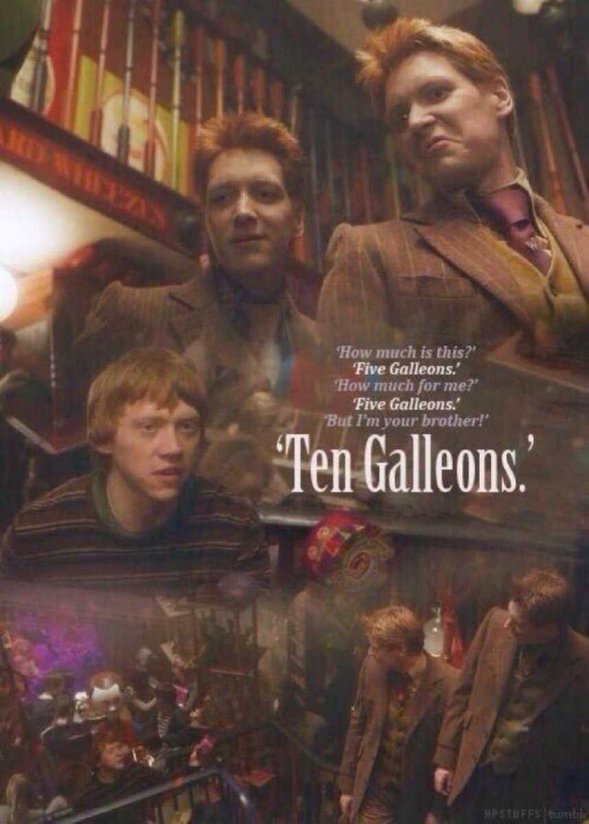 HPotterUniverse's tweet photo. A great Fred and George scene.

#HappyBirthdayOliverAndJamesPhelps https://t.co/OFHhnvm7qB