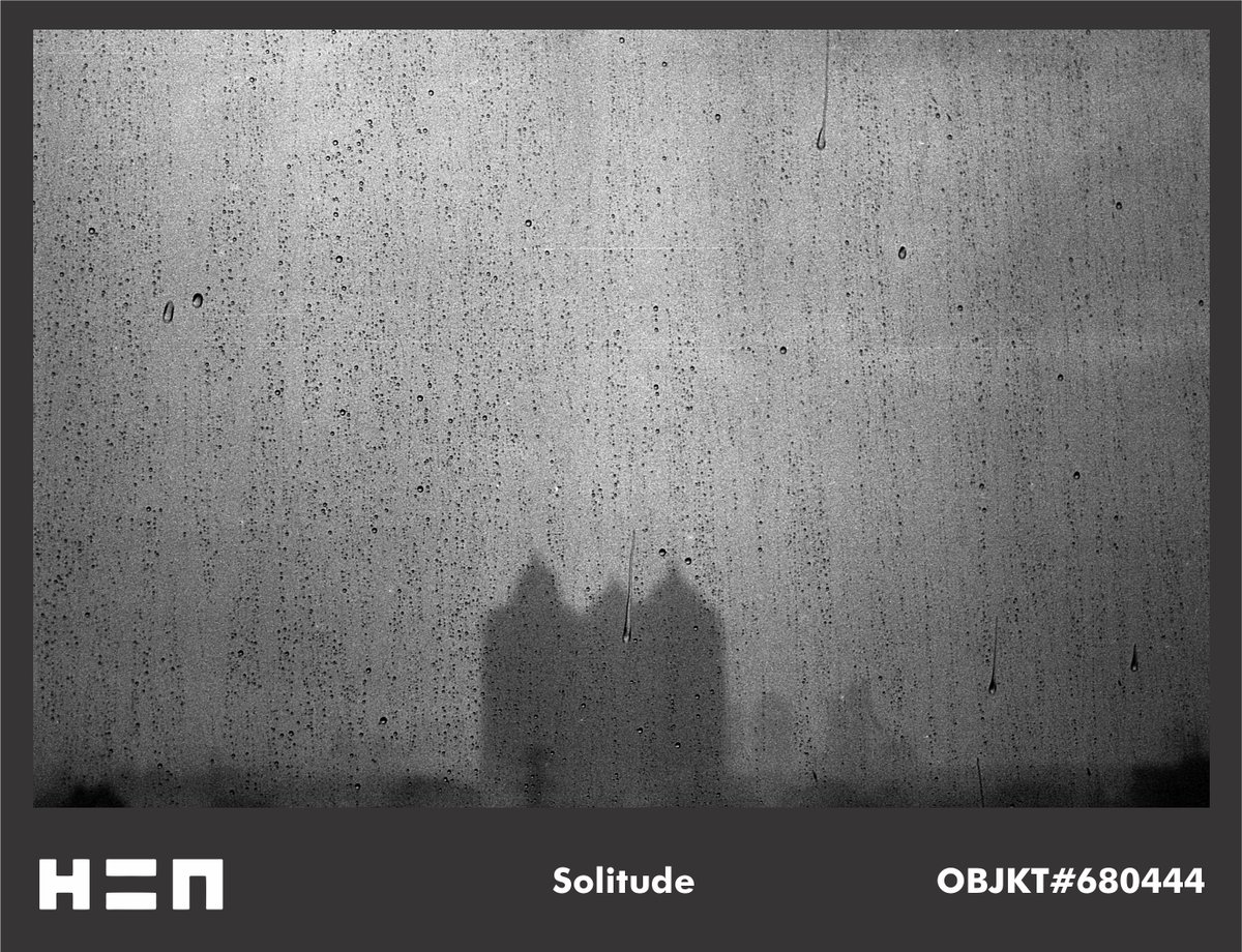 otzuzet's tweet photo. 🚨2 EDITIONS LEFT🚨
@TeiaCommunity @objktcom 

"Solitude"
2 Eds | 1.5 $xtz

https://t.co/LRvUODKzem
https://t.co/4ouvAm6bgV

#CleanNFT #photez #nftphotography #NFTdrops #NFTCommunity #nftcollector #NFTcollectibles #tezos #blackandwhitephotography #onfilm #35mmjunkie #NFTdrop https://t.co/fKV7KXJ9Mm