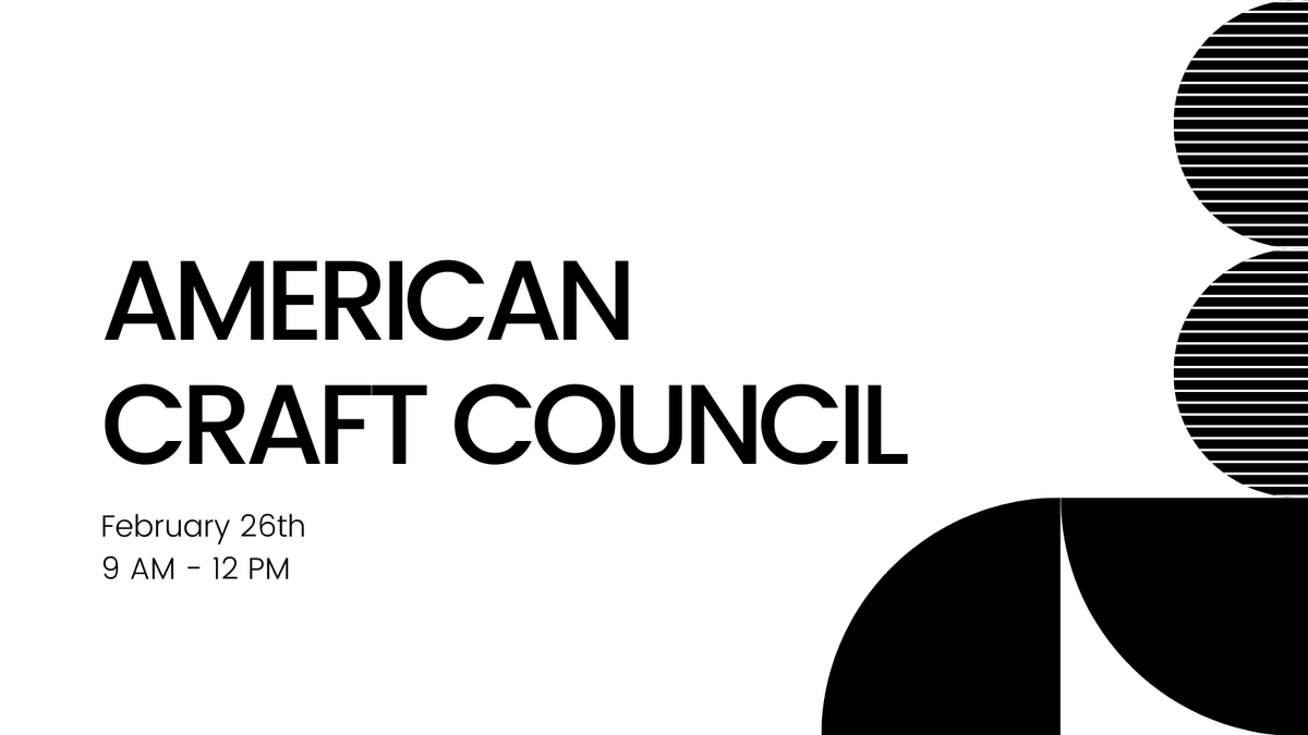 StKatesSAA's tweet photo. We'll be at the American Craft Council tomorrow helping them out with some projects! See you there! https://t.co/g8sp6C9PRg