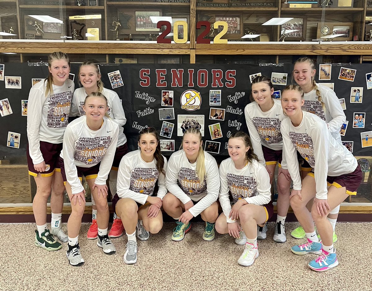 2022 Seniors!! Lady Nuggets knock off a powerful Perham squad with a 72-41 win. Amazing teamwork on both ends of the floor. Way to go girls!!