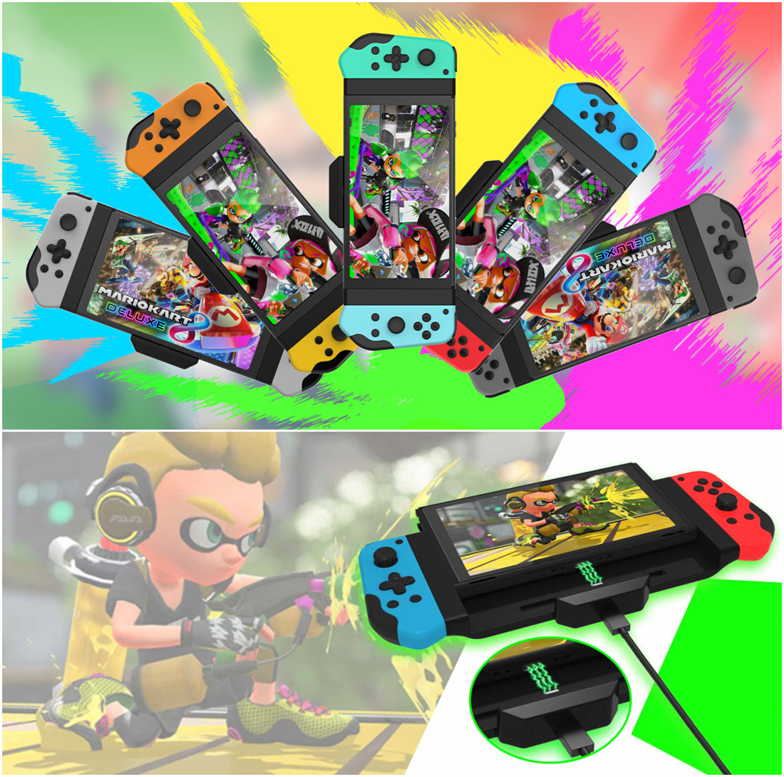 Svigortech's tweet photo. Provide a brand new experience when gaming, say goodbye to the uncomfortable hand feeling when playing games in handheld mode.
#JOYCON #Switch2017 https://t.co/62vhhbsSsD